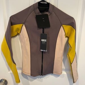 Amuse Society 2mm Wetsuit Jacket NWOT